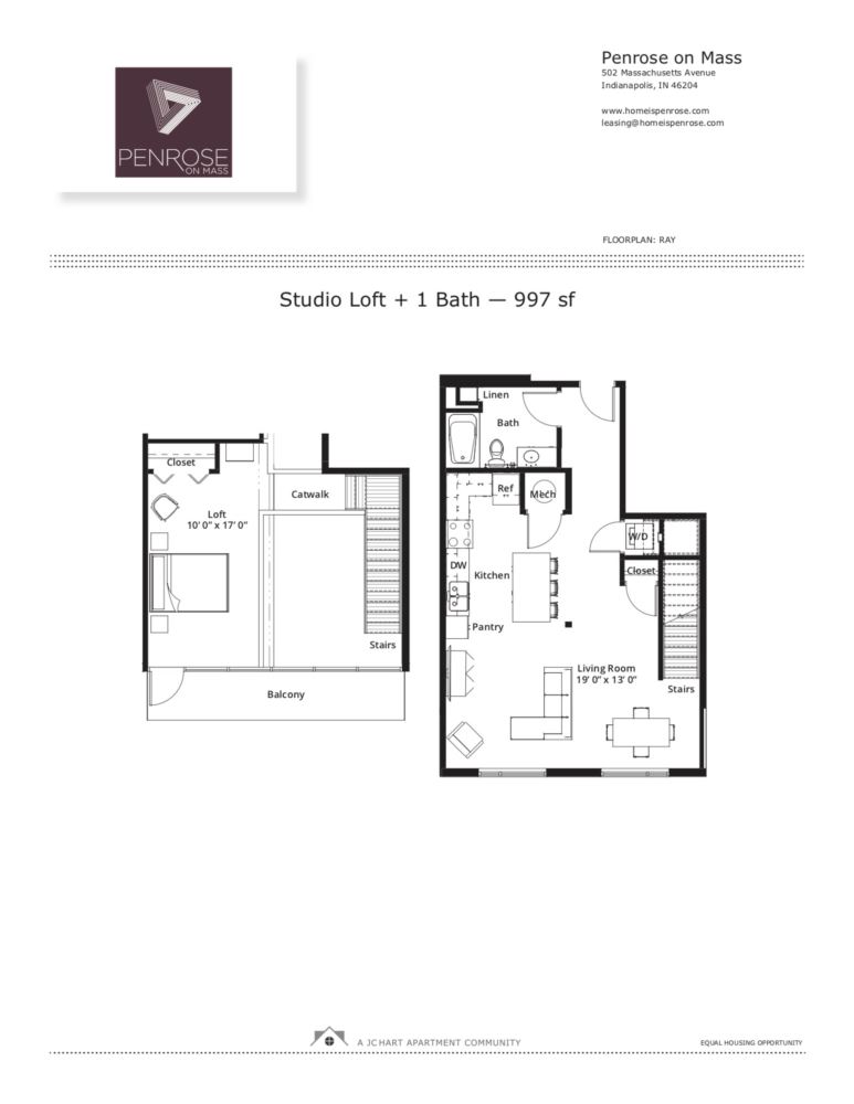 Ray 1 Bedroom Apartment Penrose On Mass Apartments