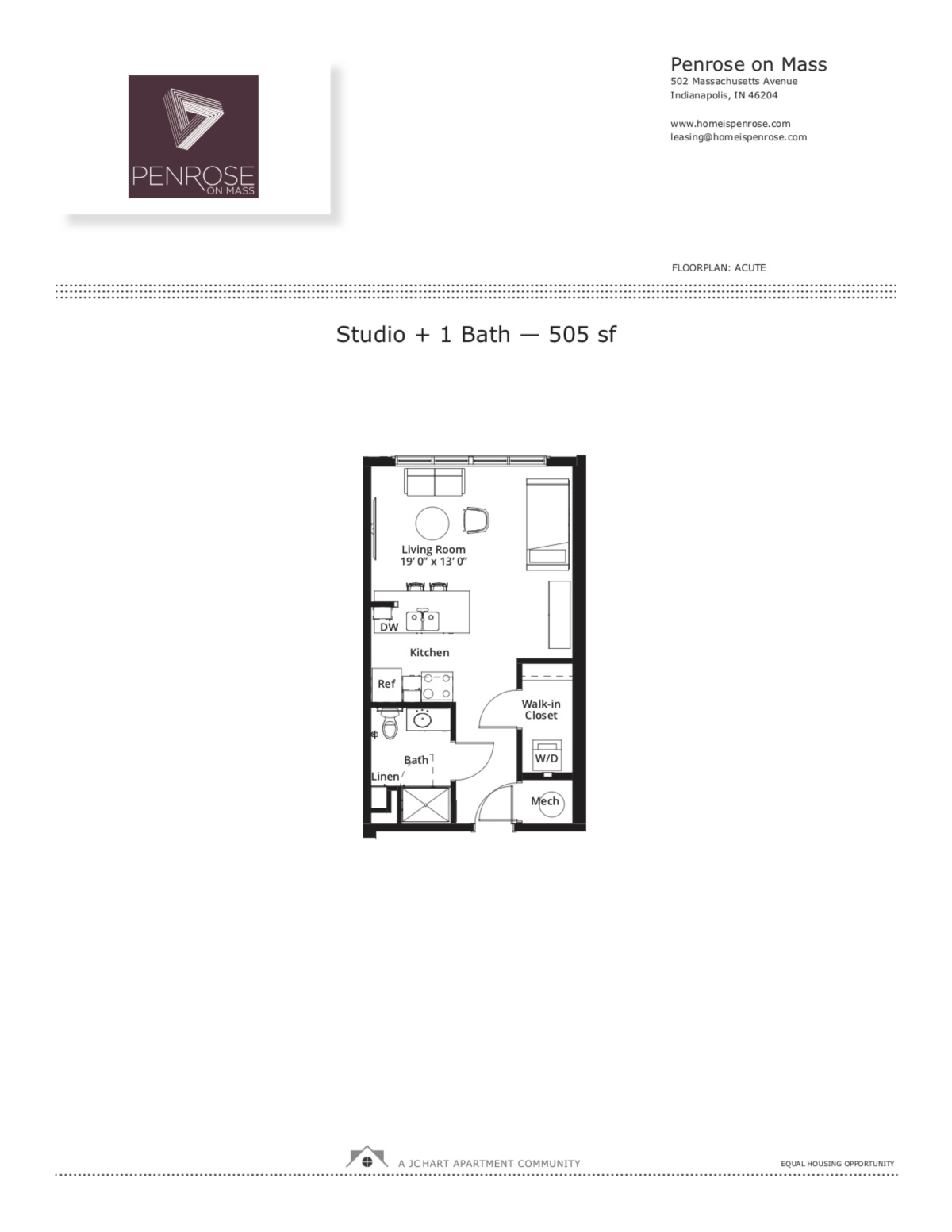 Acute floor plan Acute floor plan