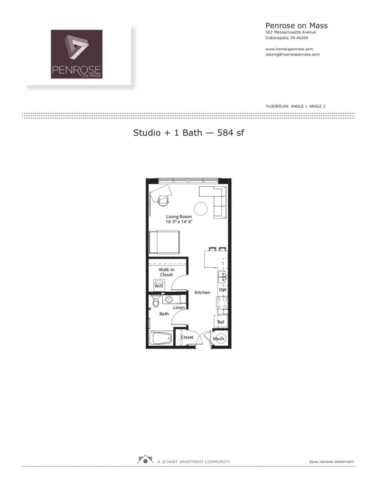 Angle floor plan Angle floor plan