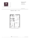 Diameter floor plan Diameter floor plan