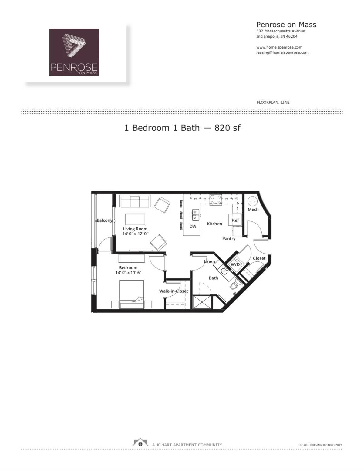 Line floor plan Line floor plan
