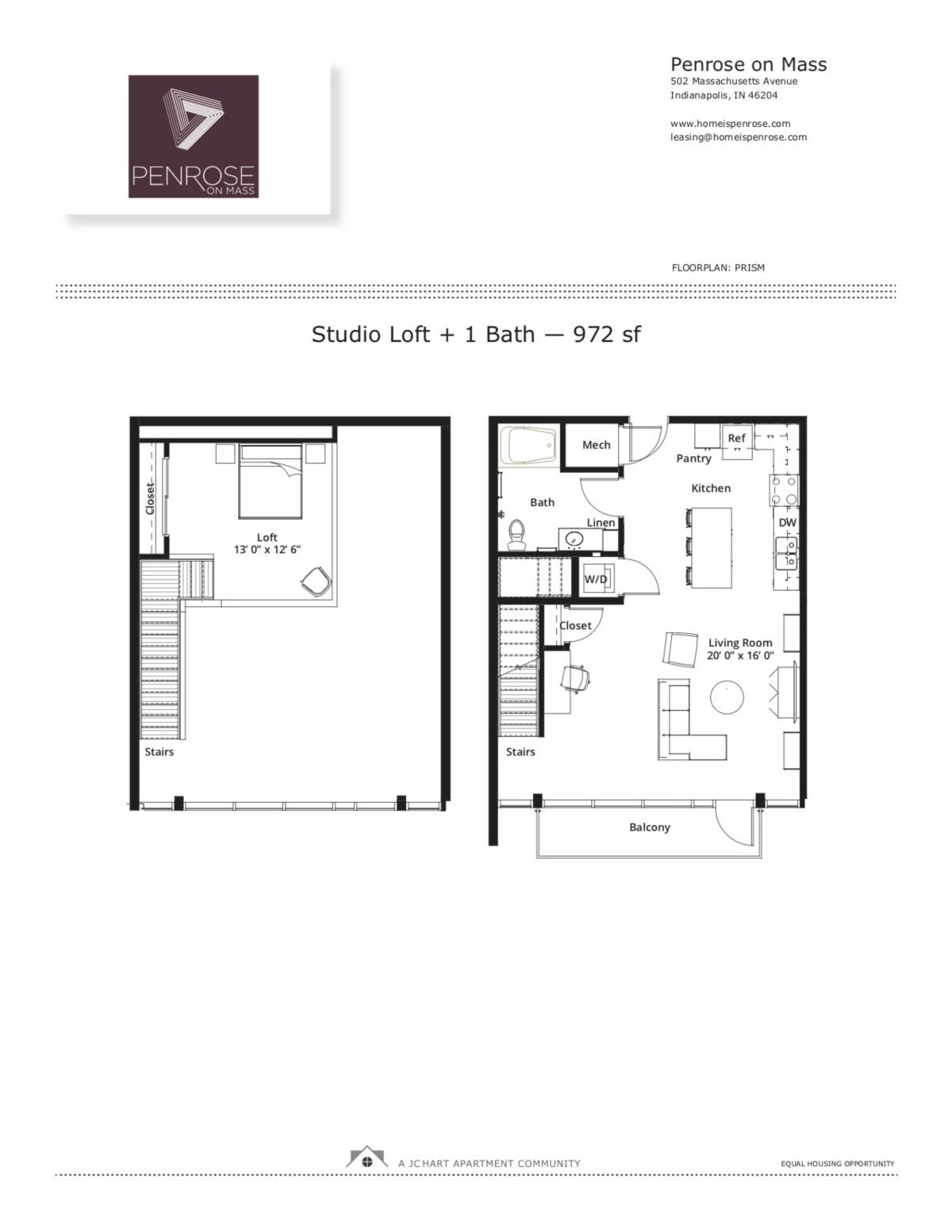 Prism floor plan Prism floor plan