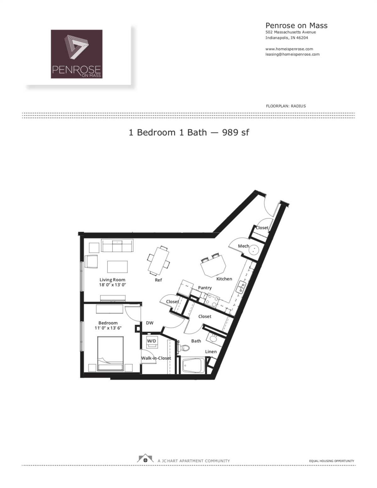 Radius floor plan Radius floor plan