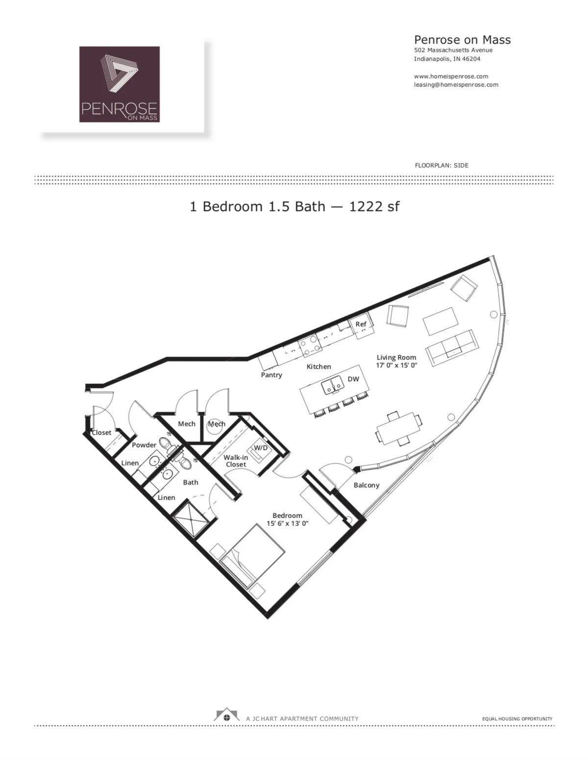 Side floor plan Side floor plan