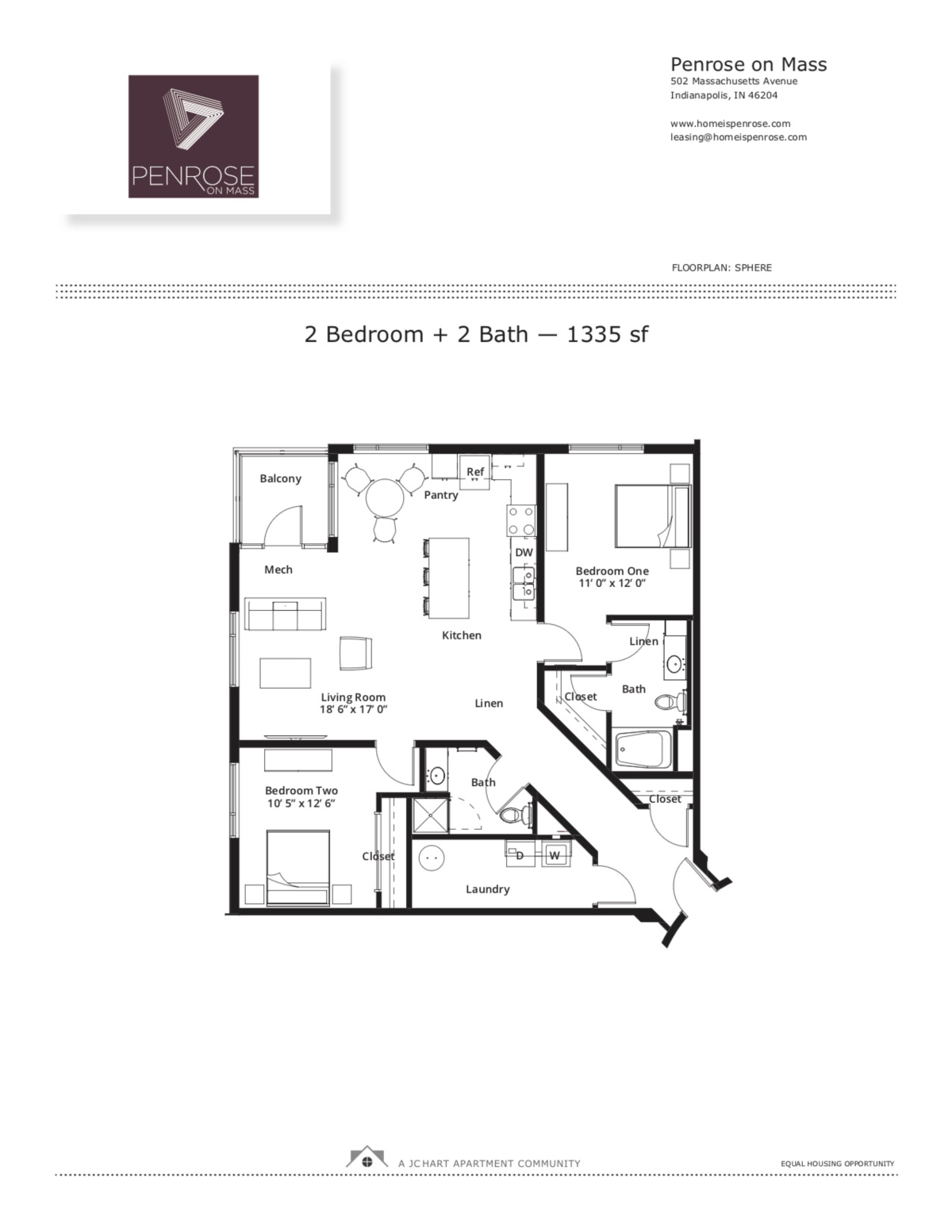 Sphere floor plan Sphere floor plan