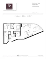 Square floor plan Square floor plan